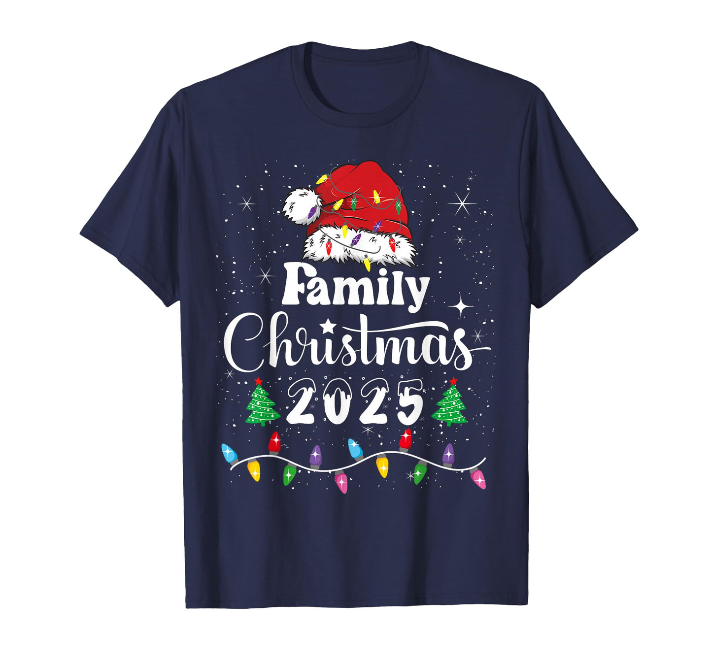 Family Christmas 2025 Matching Outfit Xmas Men Women Kids T-Shirt