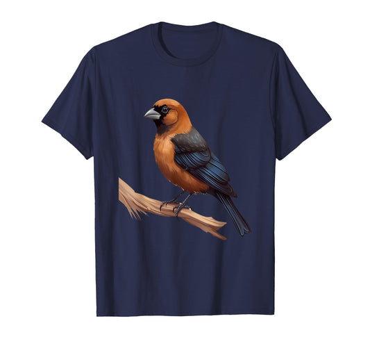 Brown headed cowbird lover illustration T-Shirt