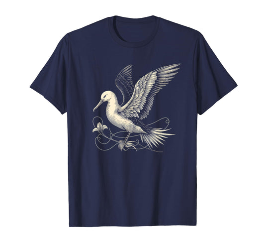 Albatross Graphic Art Design For Women And Men T-Shirt