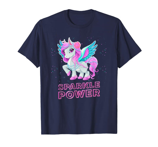 Cute Pegasus Adorable Girls Gift T-Shirt