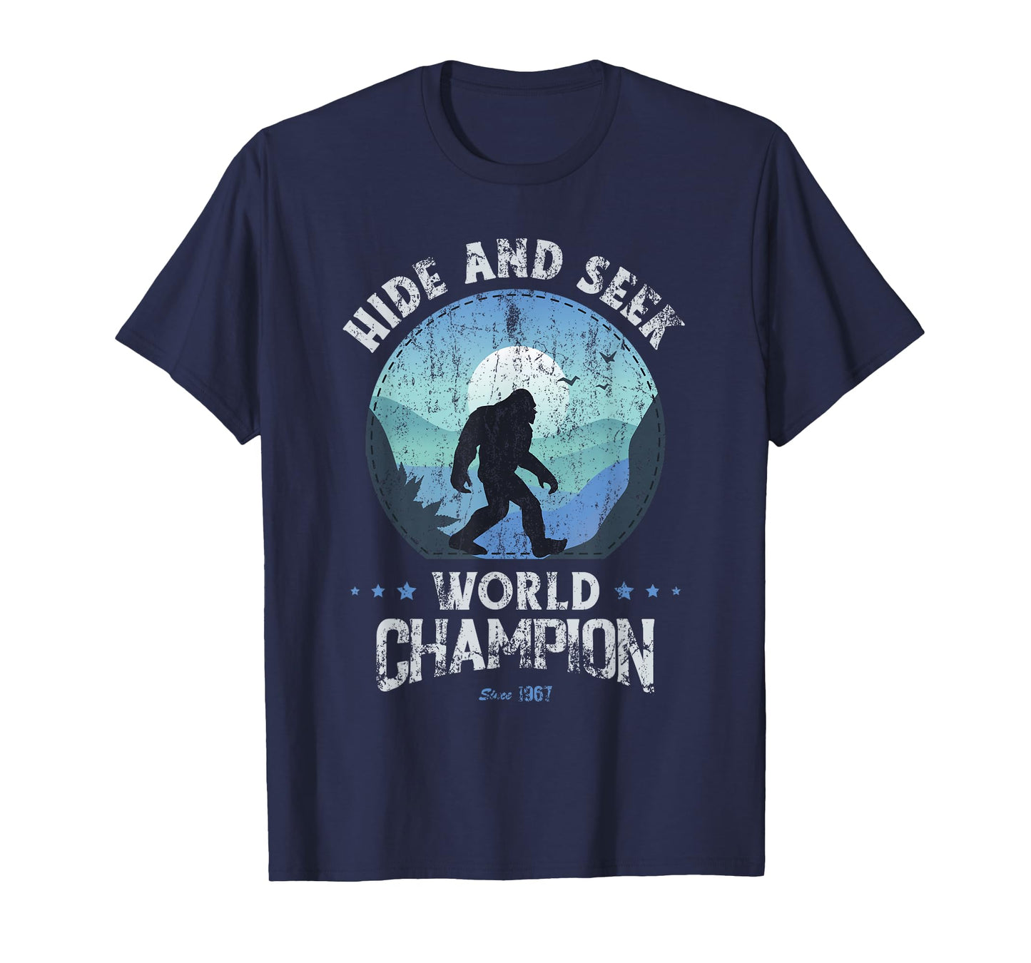 Bigfoot Shirt Hide and Seek, Bigfoot Hide and Seek Champion T-Shirt
