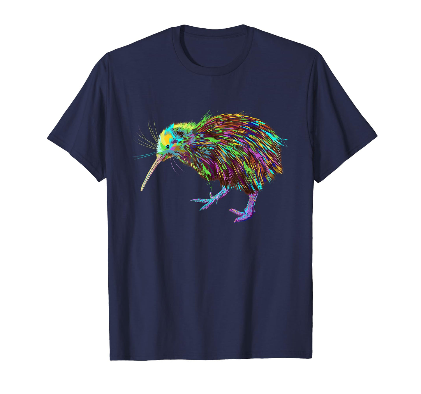 Colourful Kiwi Bird T-Shirt