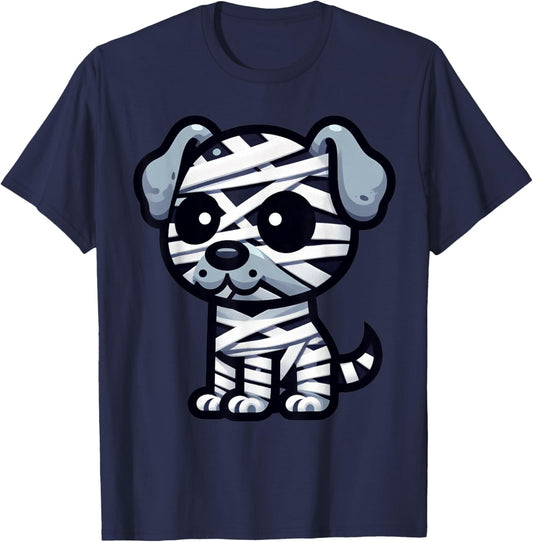 Mummy Dog Halloween - Cute, Funny & Spooky Pet Costume T-Shirt