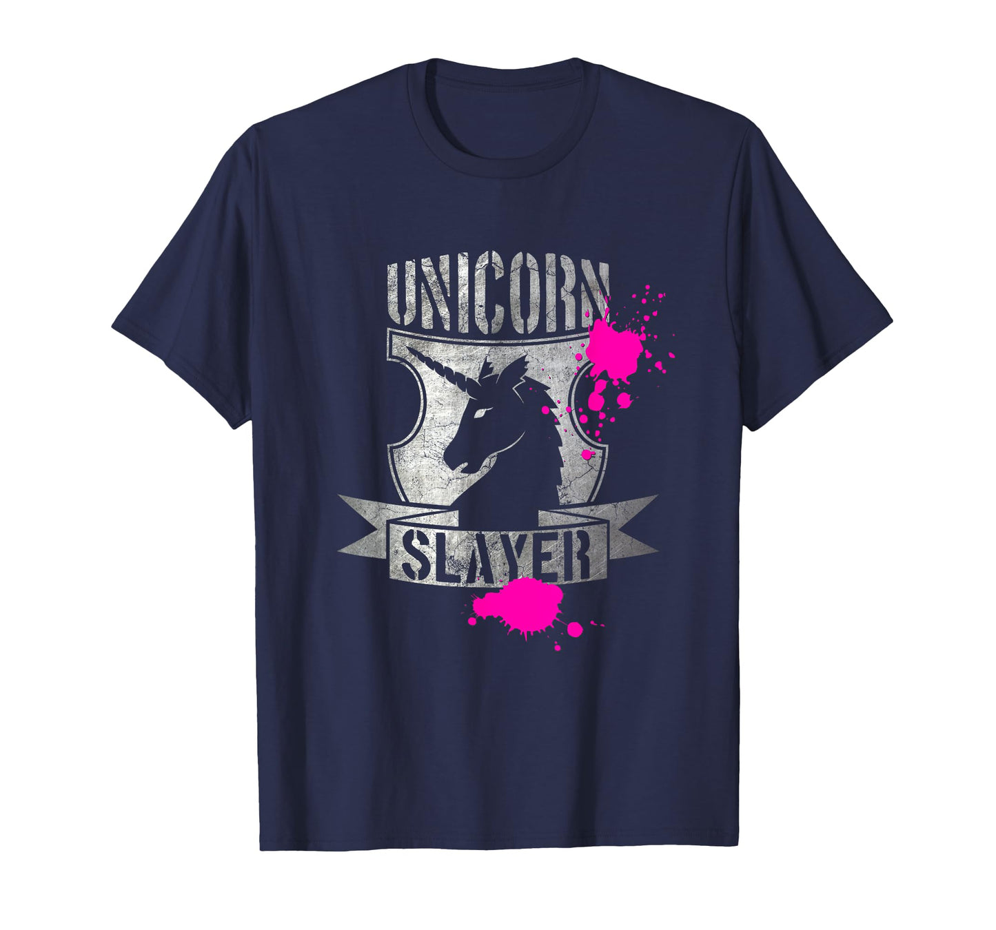 Funny Unicorn Slayer Rainbow T-Shirt