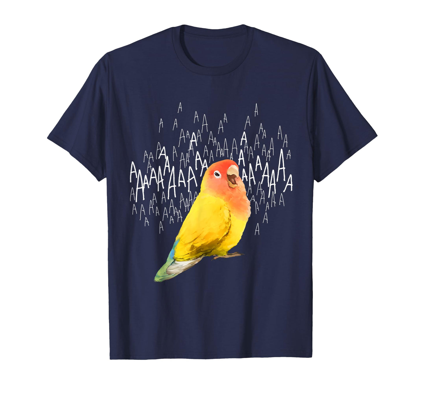 Screaming Lovebird (Yellow Peachfaced) T-Shirt