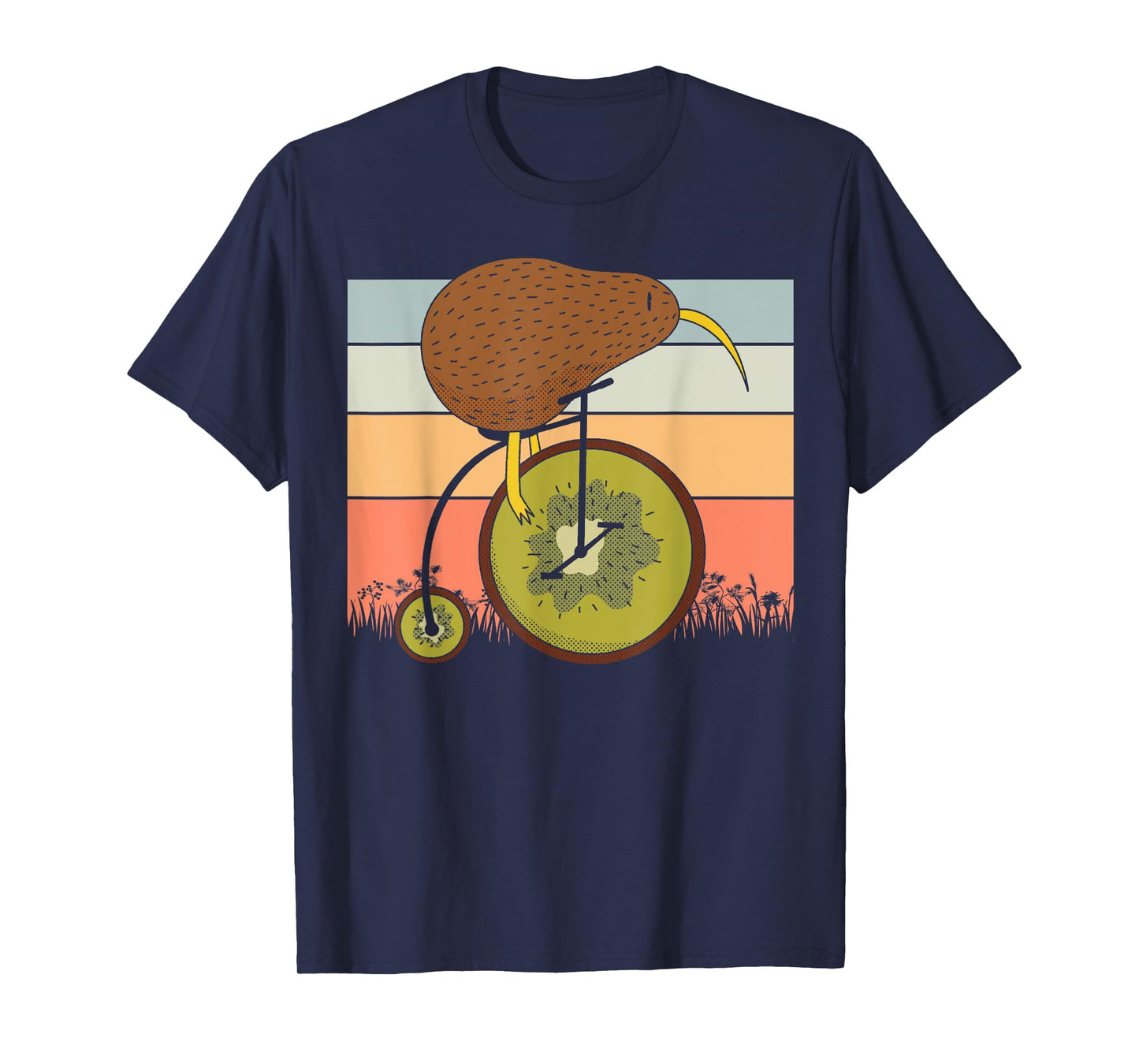 Kiwi Lover Animal Pun New Zealand Kiwi Bird T-Shirt