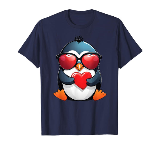 Funny Penguin Art Animal Seabird Bird For Men Women Kids T-Shirt