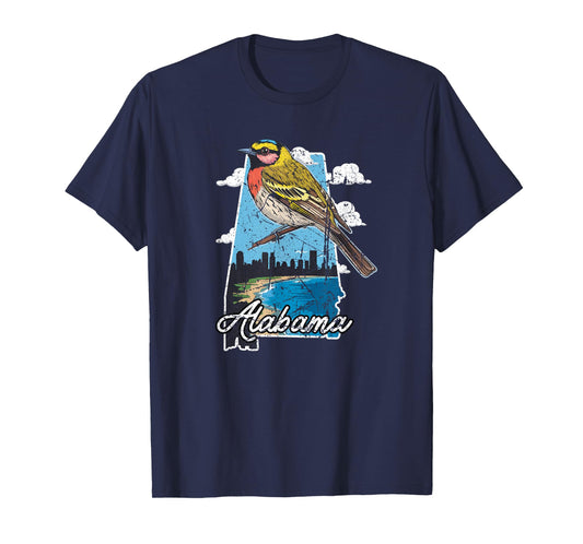 Retro Vintage Sweet Home Alabama Yellowhammer Souvenir T-Shirt