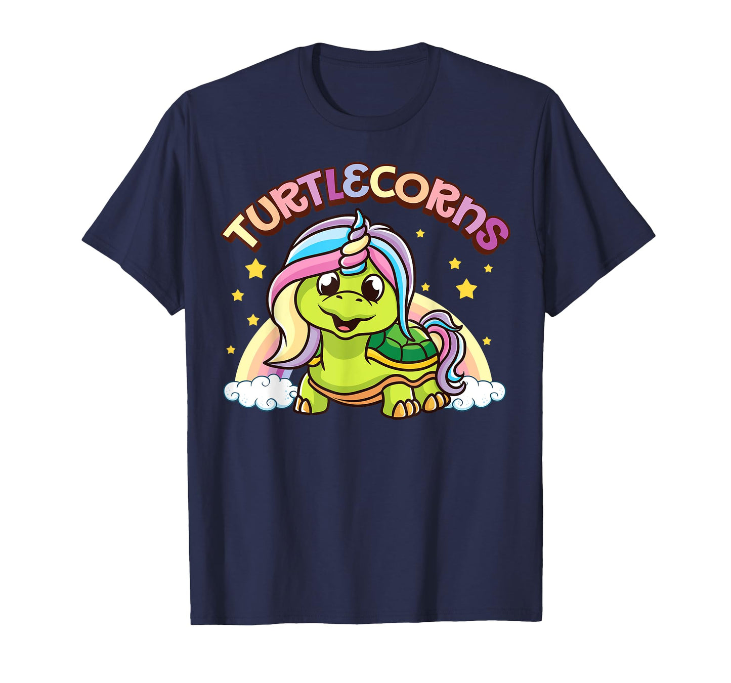 Turtlecorns Turtle Unicorn Cute, Adorable and Funny Design T-Shirt