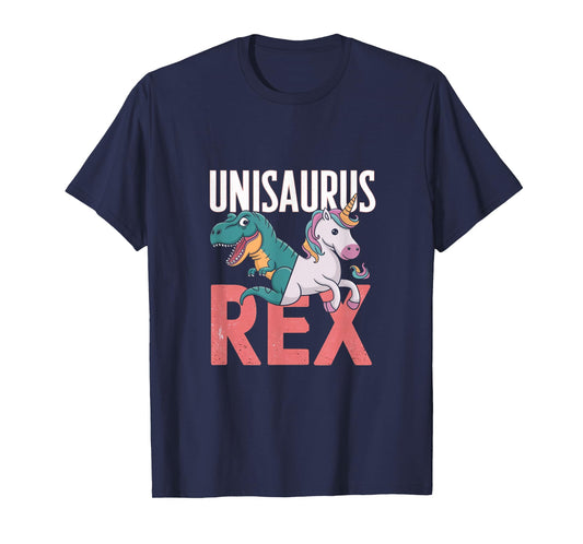 Unisaurus Rex Dinosaur Unicorn T-Shirt