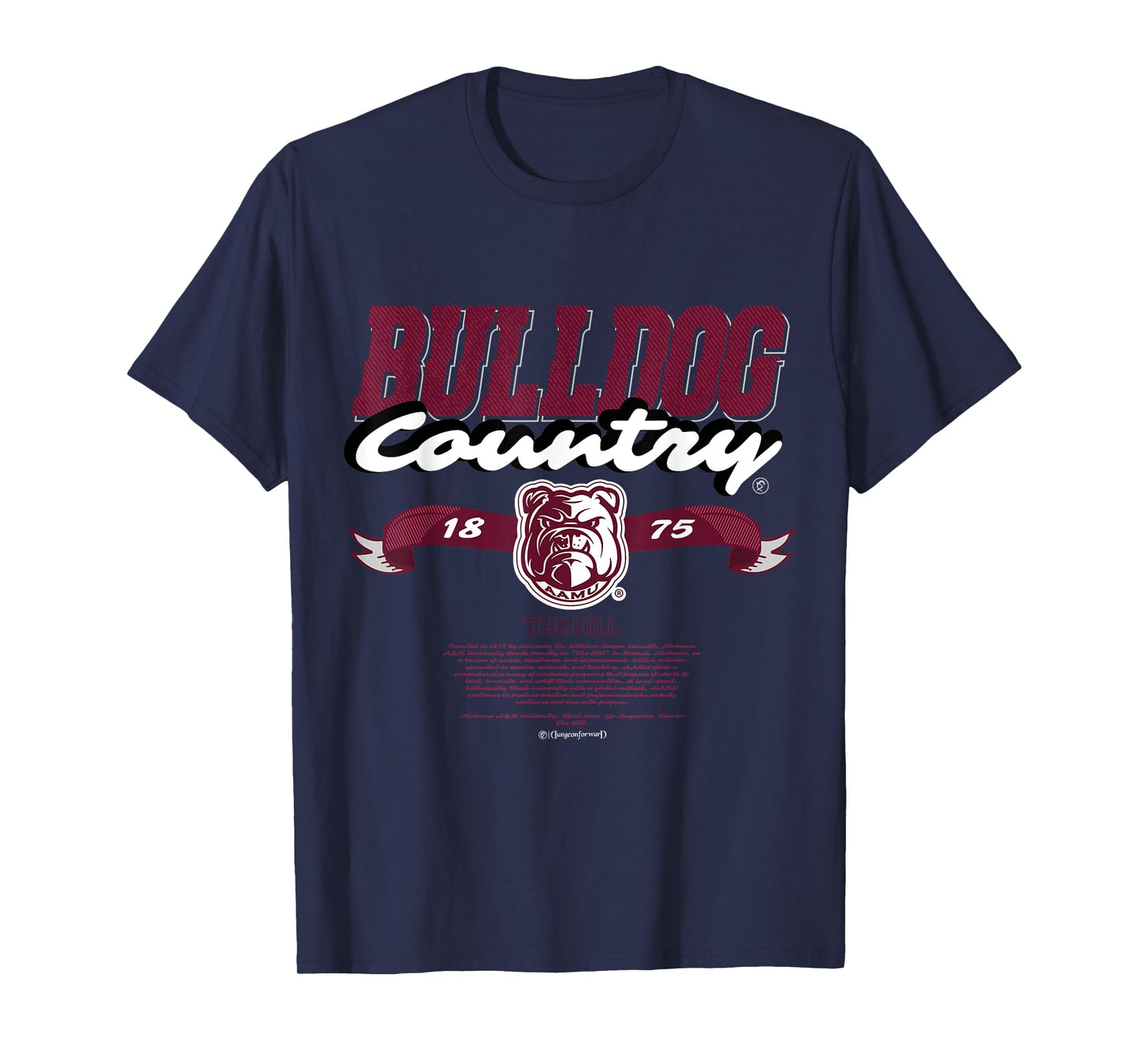 Alabama A&M University - AAMU Bulldog Pride - HBCU T-Shirt