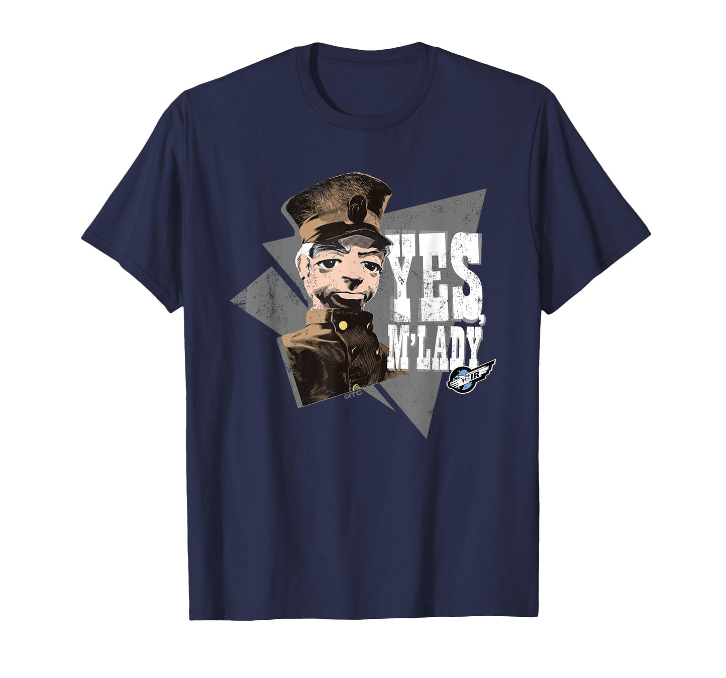 Thunderbirds Parker Yes M'Lady Butler Chauffeur T-Shirt