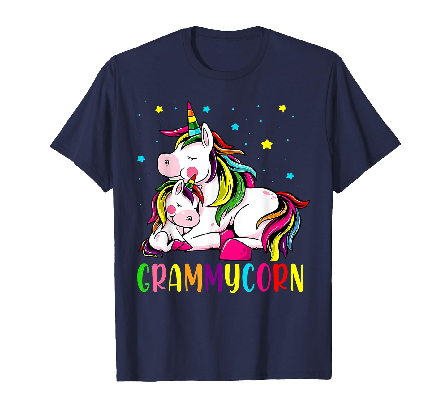 Funny Grammycorn Unicorn Costume Grammy Mom Mother's Day T-Shirt