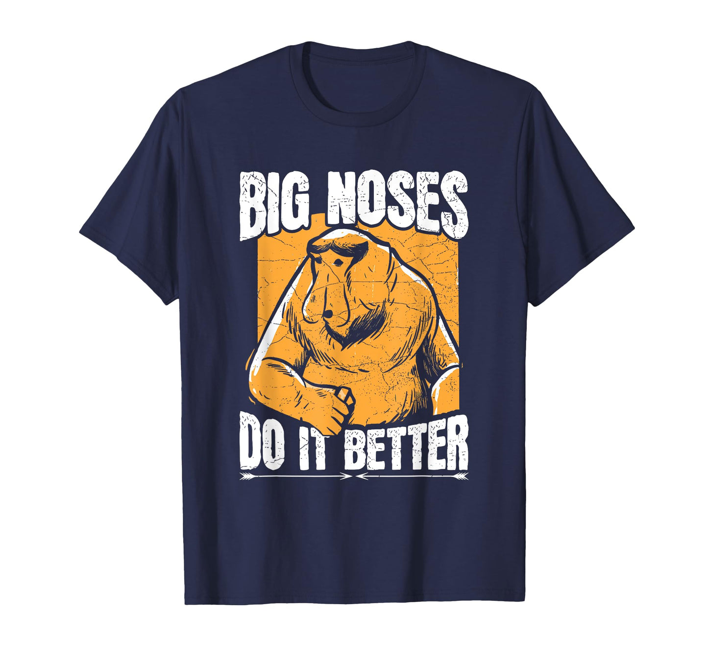 Big noses do it better Design for a Proboscis Monkey Expert T-Shirt