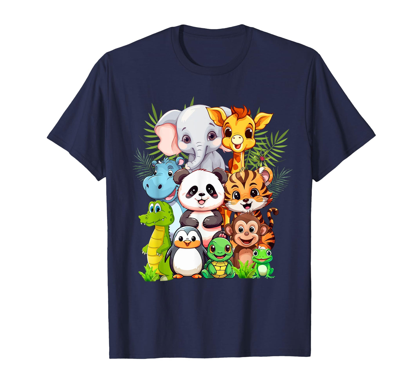 Wild Zoo Animals Safari Party A Day At The Zoo T-Shirt
