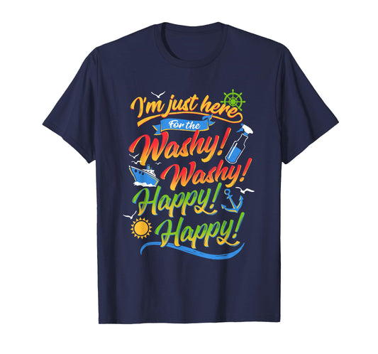 Washy Funny Family Cruise Ship Vacation Cruising 2020 Trip T-Shirt
