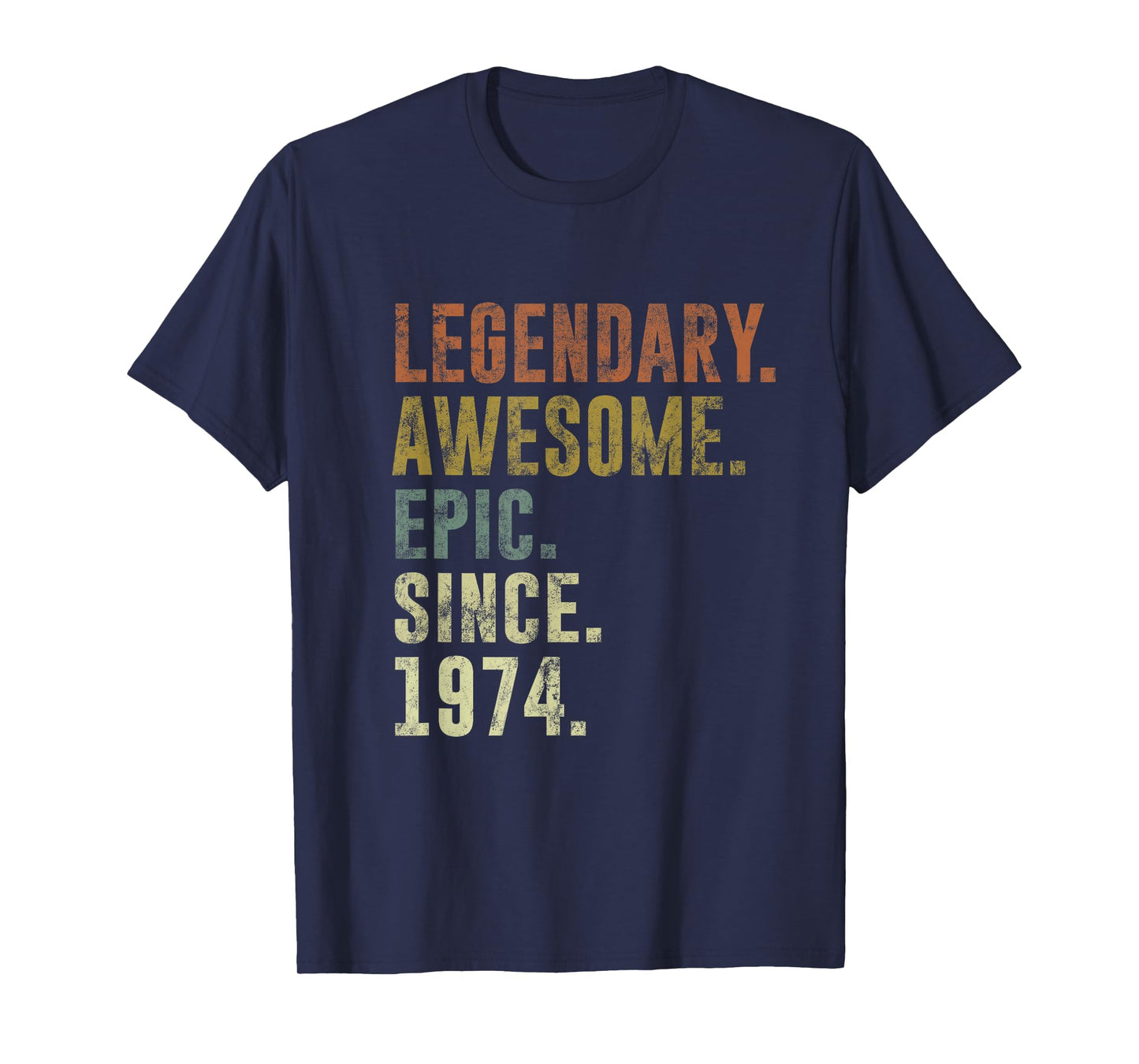 Vintage 1974 Funny 51st Birthday Idea For 51 Year Old T-Shirt