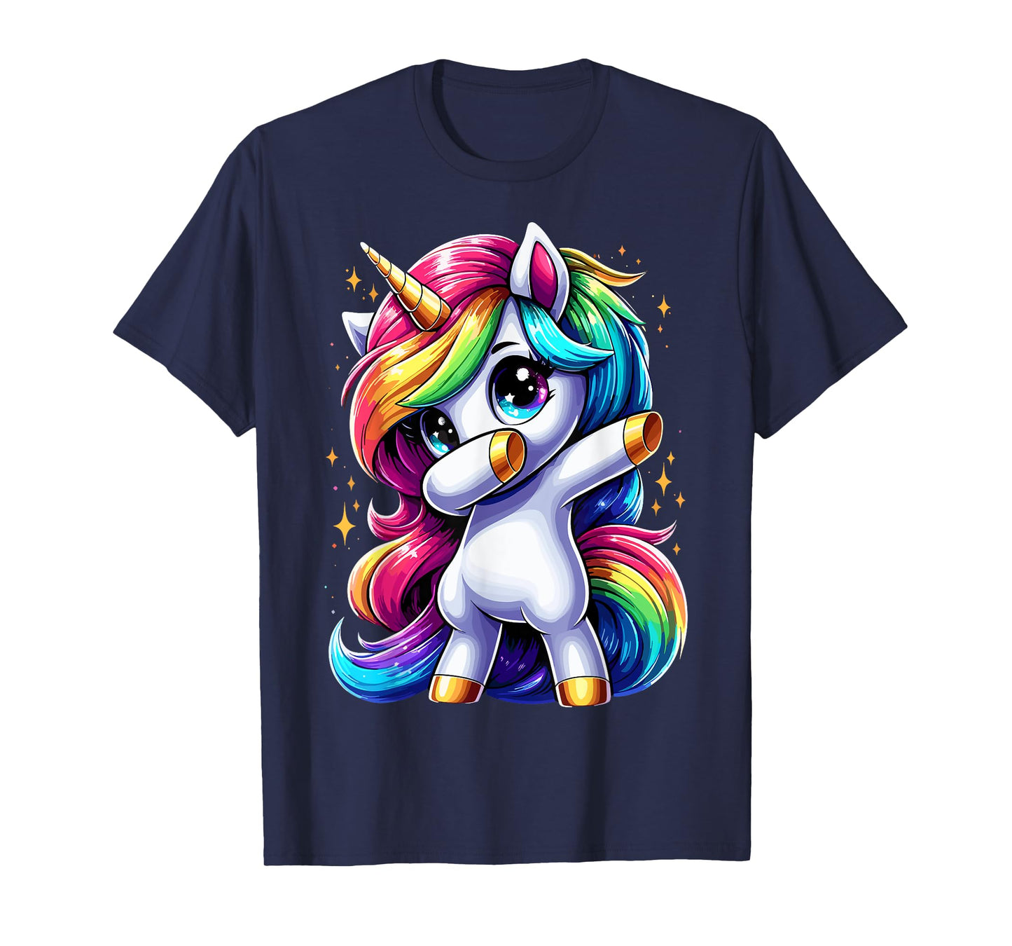 Dabbing Unicorn Rainbow Cute Unicorn Dab T-Shirt