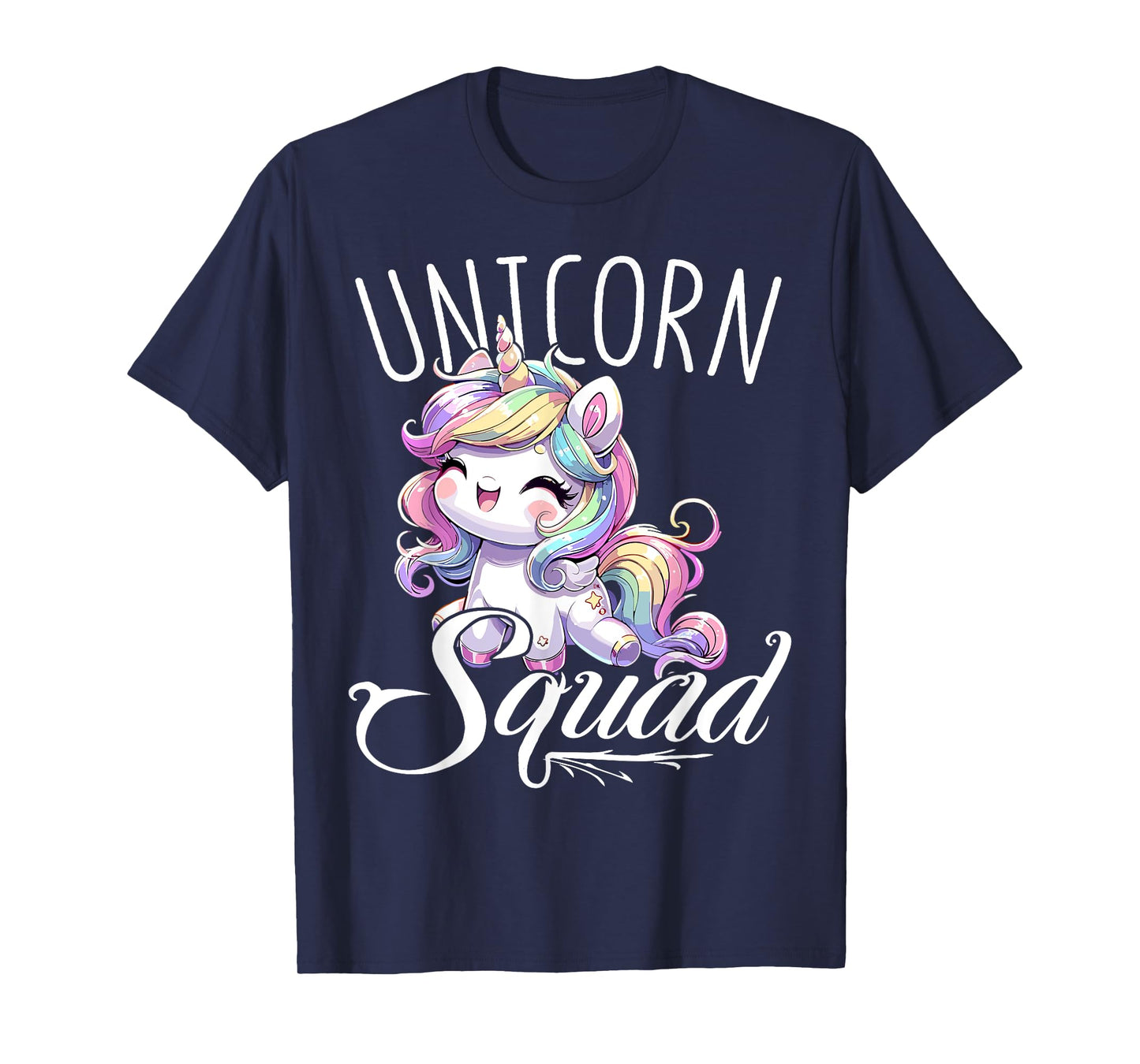 Unicorn Squad Birthday Party Cute Unicorn T-Shirt