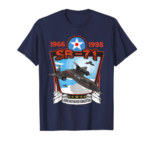 American Reconnaissance Aircraft SR71 Blackbird T-Shirt