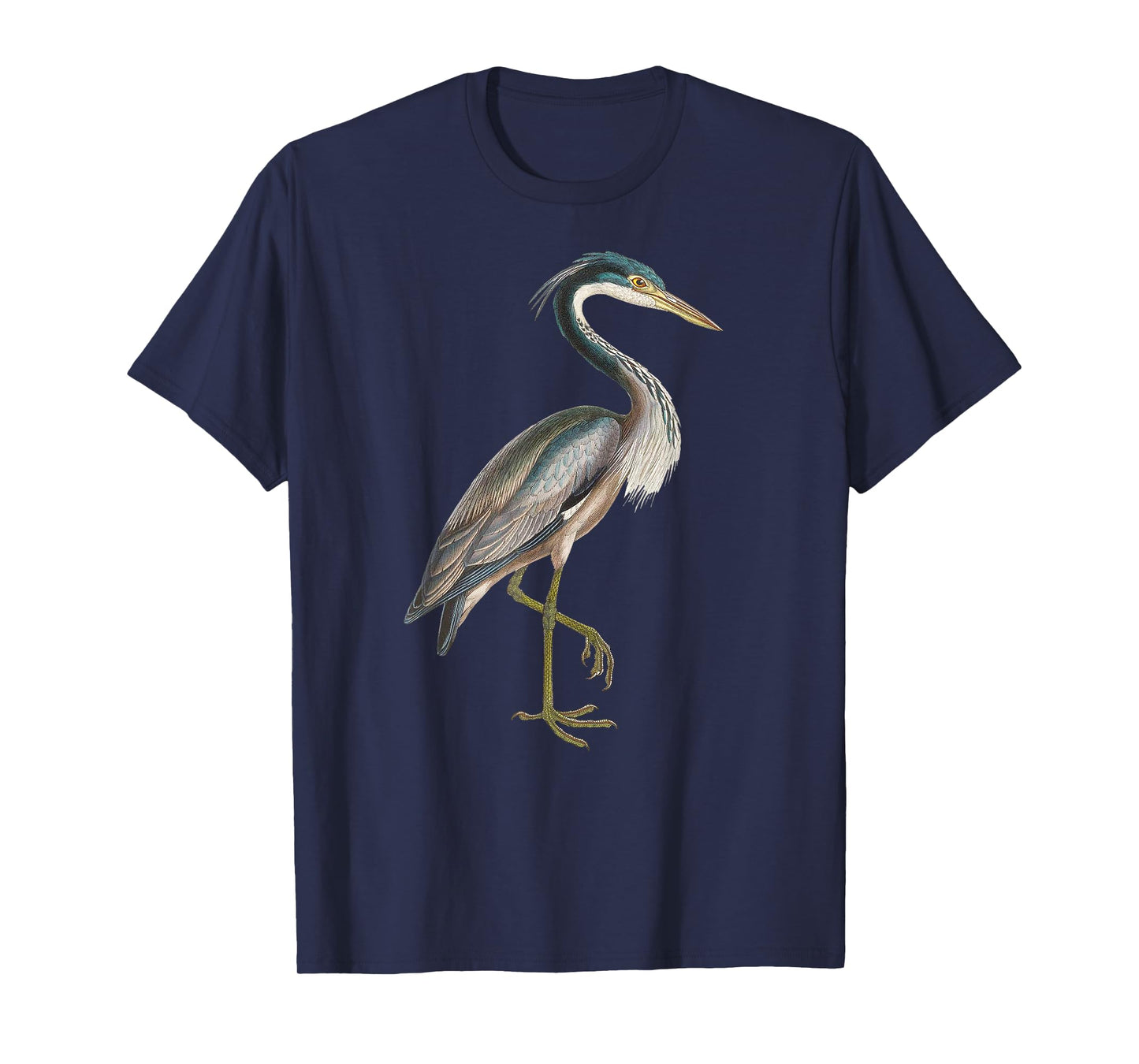 Heron Shirt Water Bird Lover Blue Heron coastal birds T-Shirt