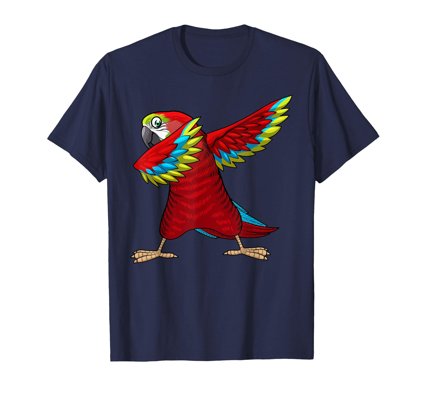 Cool Parrot Art For Men Women Tropical Pet Bird Parrot Lover T-Shirt