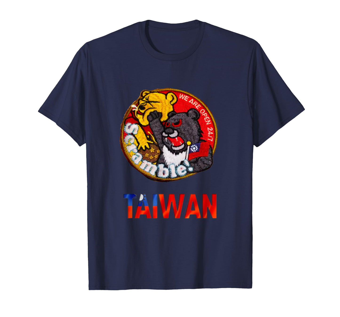 Taiwan Air Force Patch T-Shirt