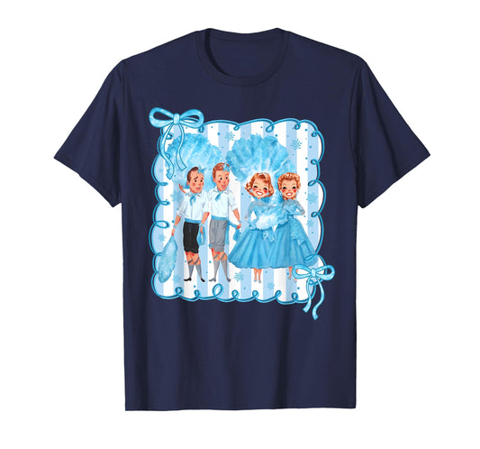 Sisters White Xmas Merry Christmas Xmas Snow Pajamas Holiday T-Shirt