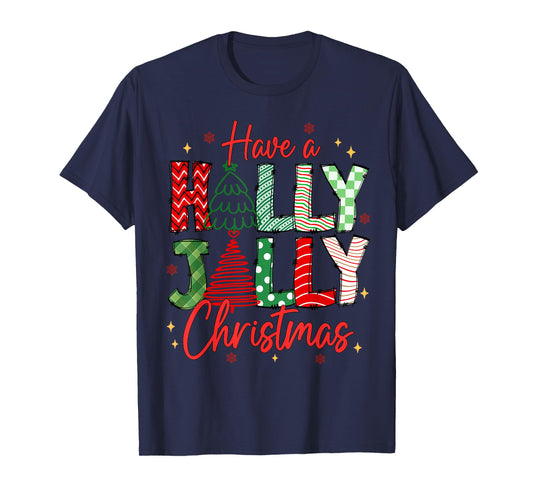 Have A Holly Xmas Jolly Christmas Coquette Vibes Women T-Shirt