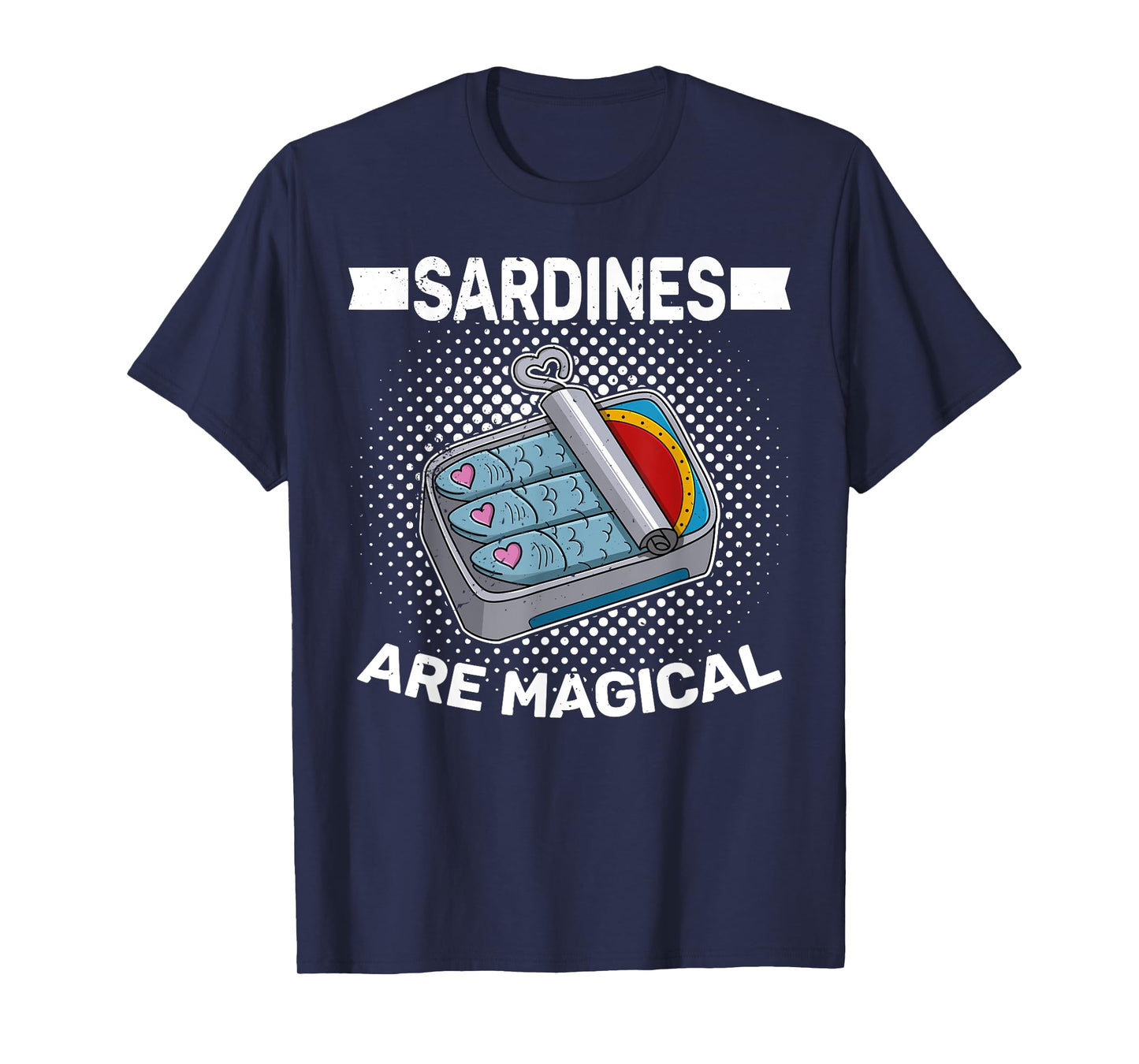 Sardine Anchy, Fish Food Can Fish Kitchen Ocean T-Shirt