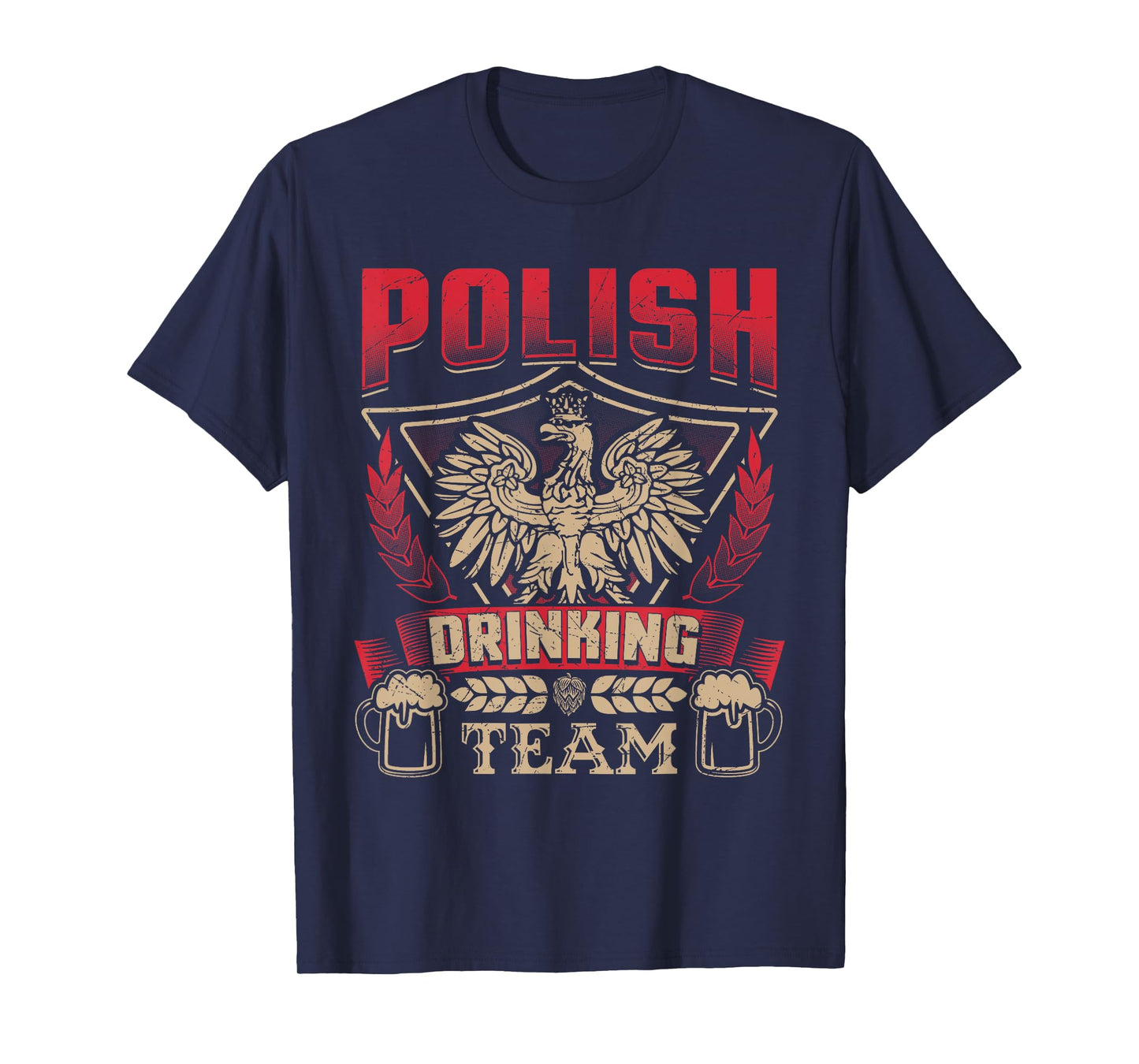 Dyngus Day Polish Beer Poland Pride Falcon Eagle Drinking T-Shirt