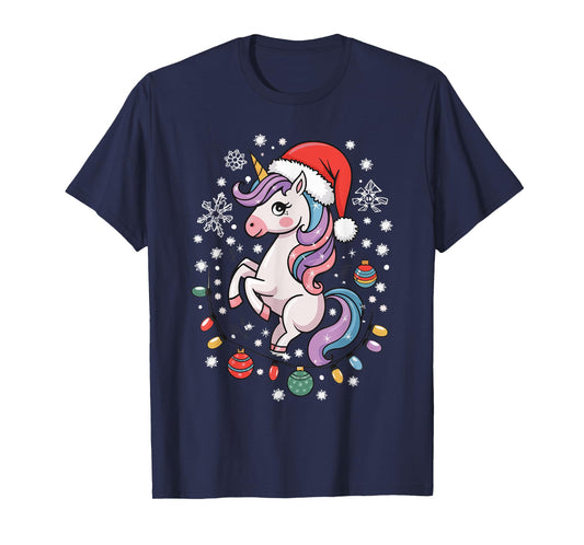 Unicorn Christmas T-Shirt
