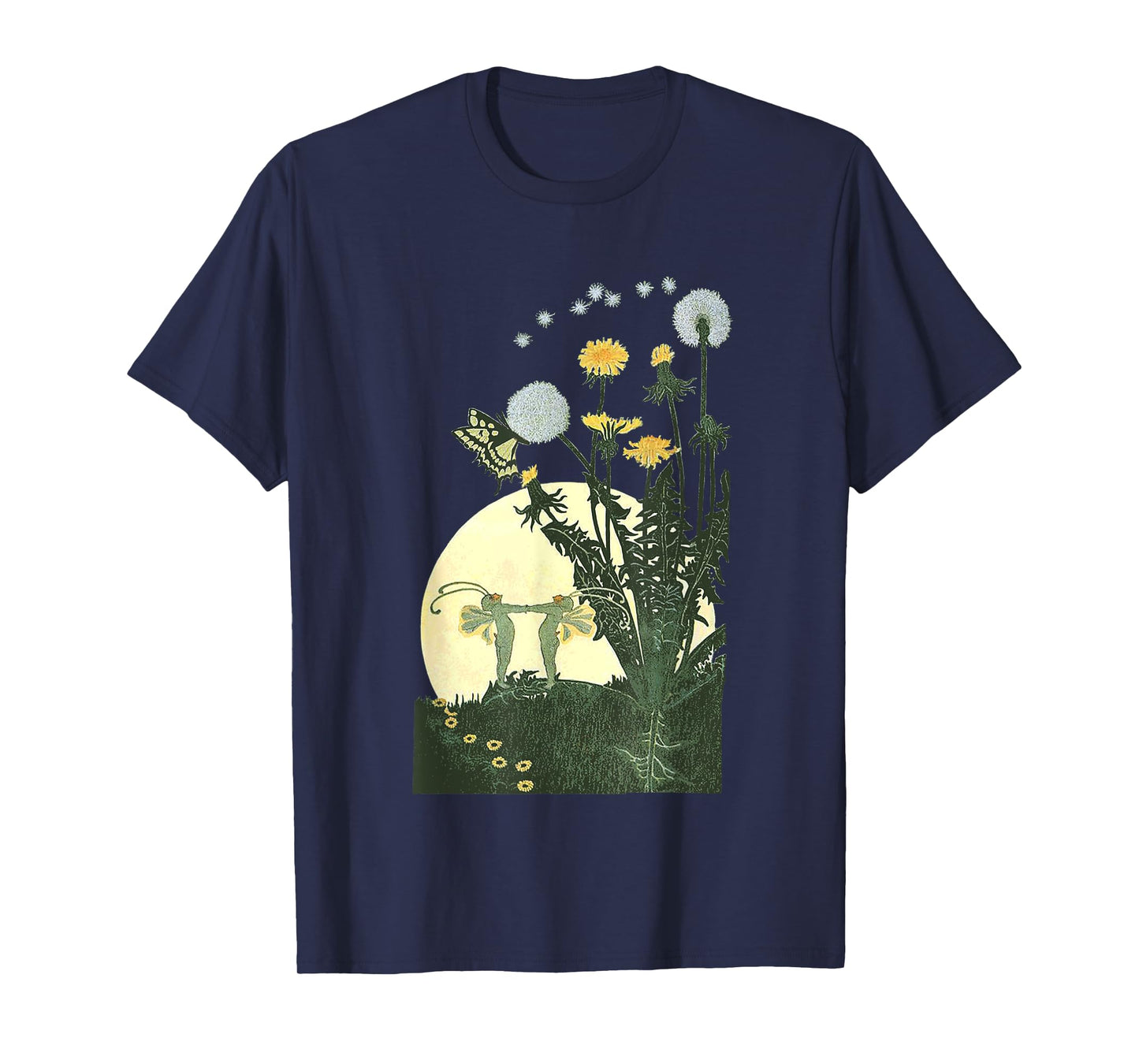 Enchanted Fairy Woodland Flower Garden Dance Moon T-Shirt T-Shirt