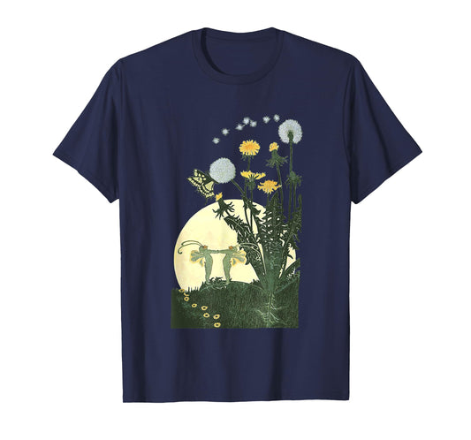 Enchanted Fairy Woodland Flower Garden Dance Moon T-Shirt T-Shirt