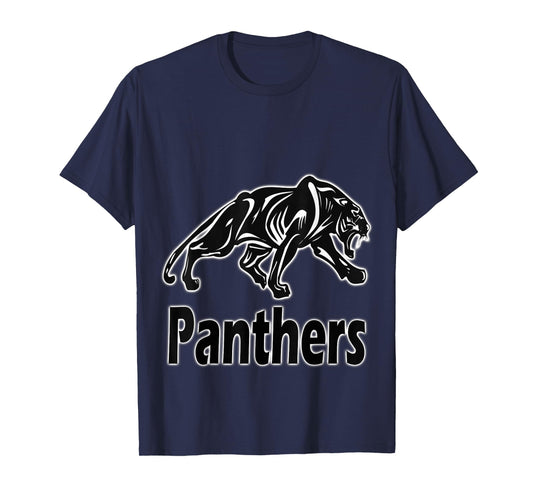 Panthers School Mascot Logo Spirit T-Shirt T-Shirt