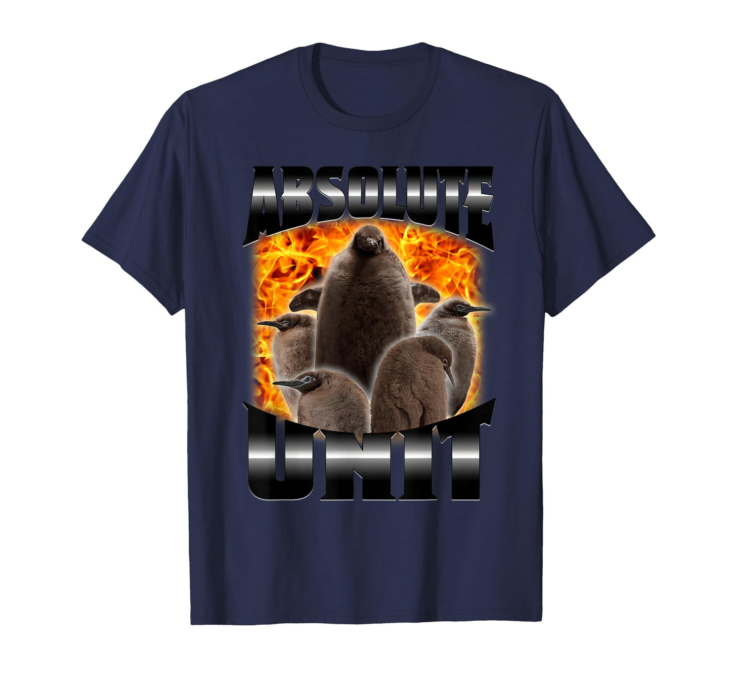 Cute Pesto Baby Penguin Funny Absolute Unit Bootleg Rap Fire T-Shirt