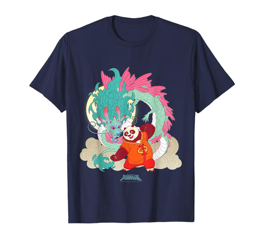 DreamWorks Kung Fu Panda Lunar New Year Po Dragon T-Shirt