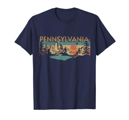 Pennsylvania T-Shirt, Small, Black