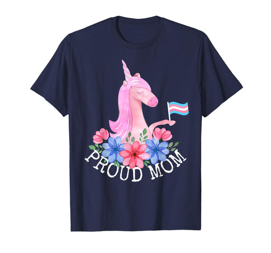 Proud Ally LGBTQ Transgender Proud Mom | Proud Trans Mom T-Shirt