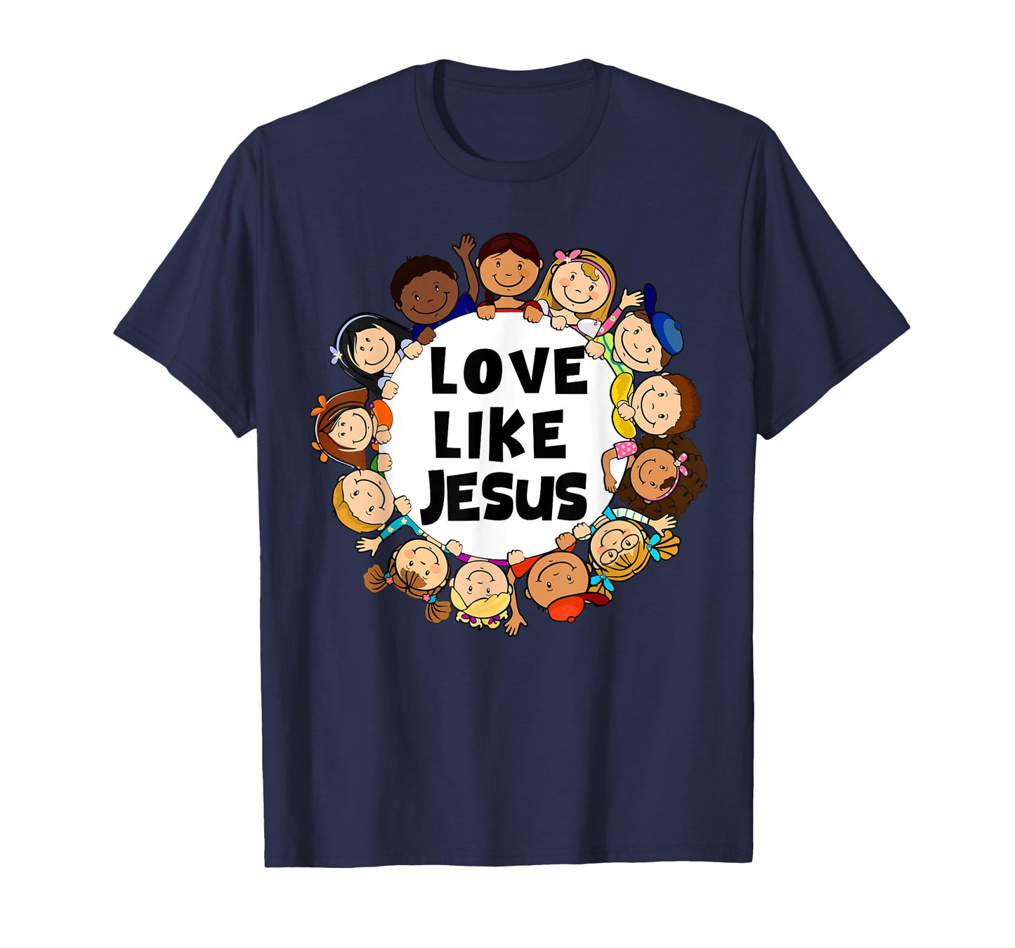 Kids Love Like Jesus Christian God Son Toddler Graphic Tee T-Shirt