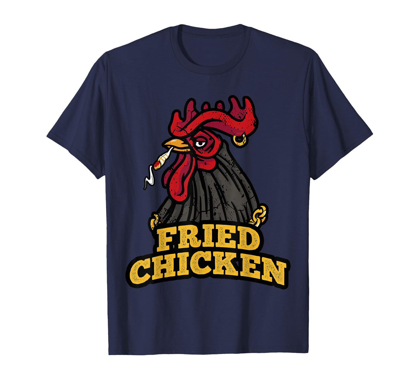 Marijuana Funny Stoner Weed Cannabis - Fried Chicken T-Shirt