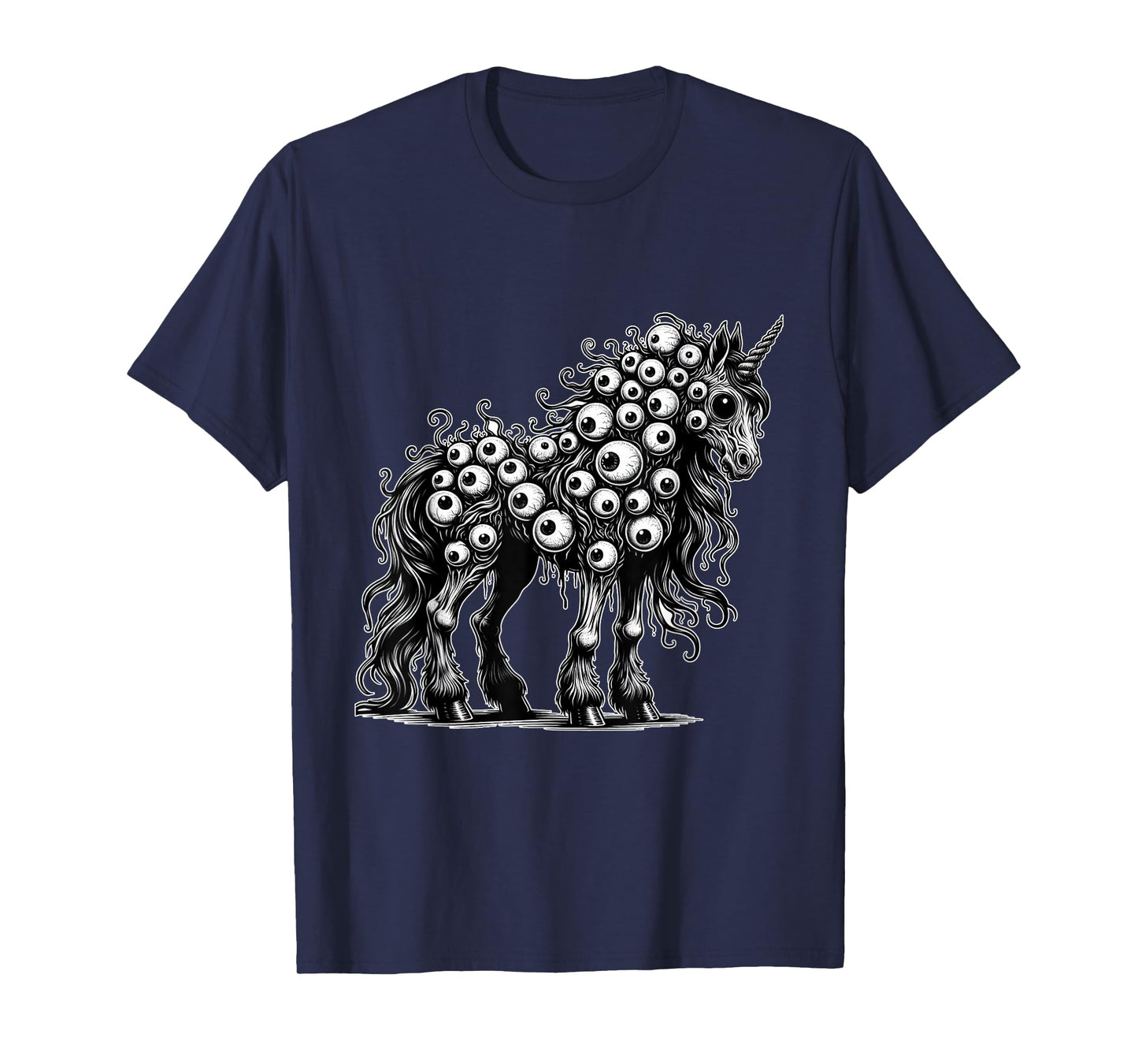 Weird Unicorn Eyeballs Alt Goth Grunge Dreamcore Weirdcore T-Shirt
