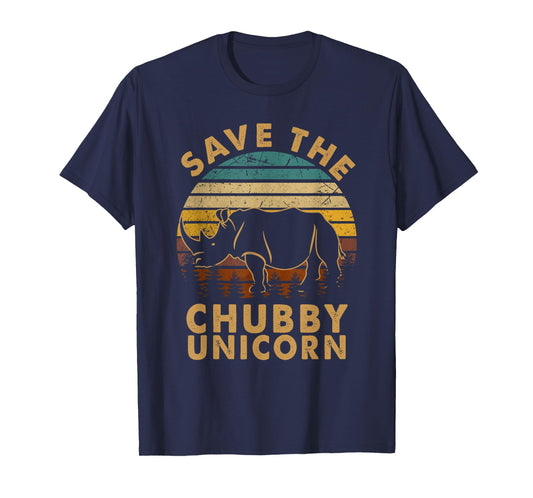Classic Arts Save The Chubby Unicorn Lovely Animals Outfits T-Shirt
