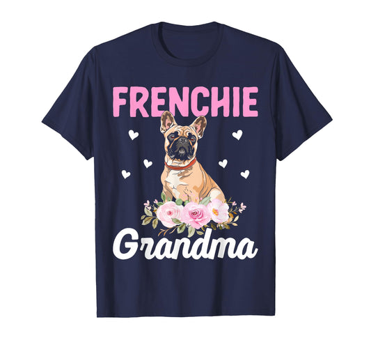 Frenchie Grandma - French Bulldog Grandma T-Shirt