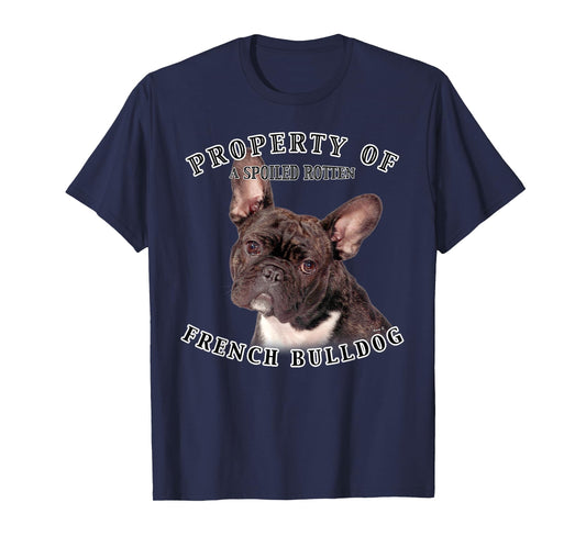 French Bulldog Brindle Owner Funny French Bulldog T-Shirt