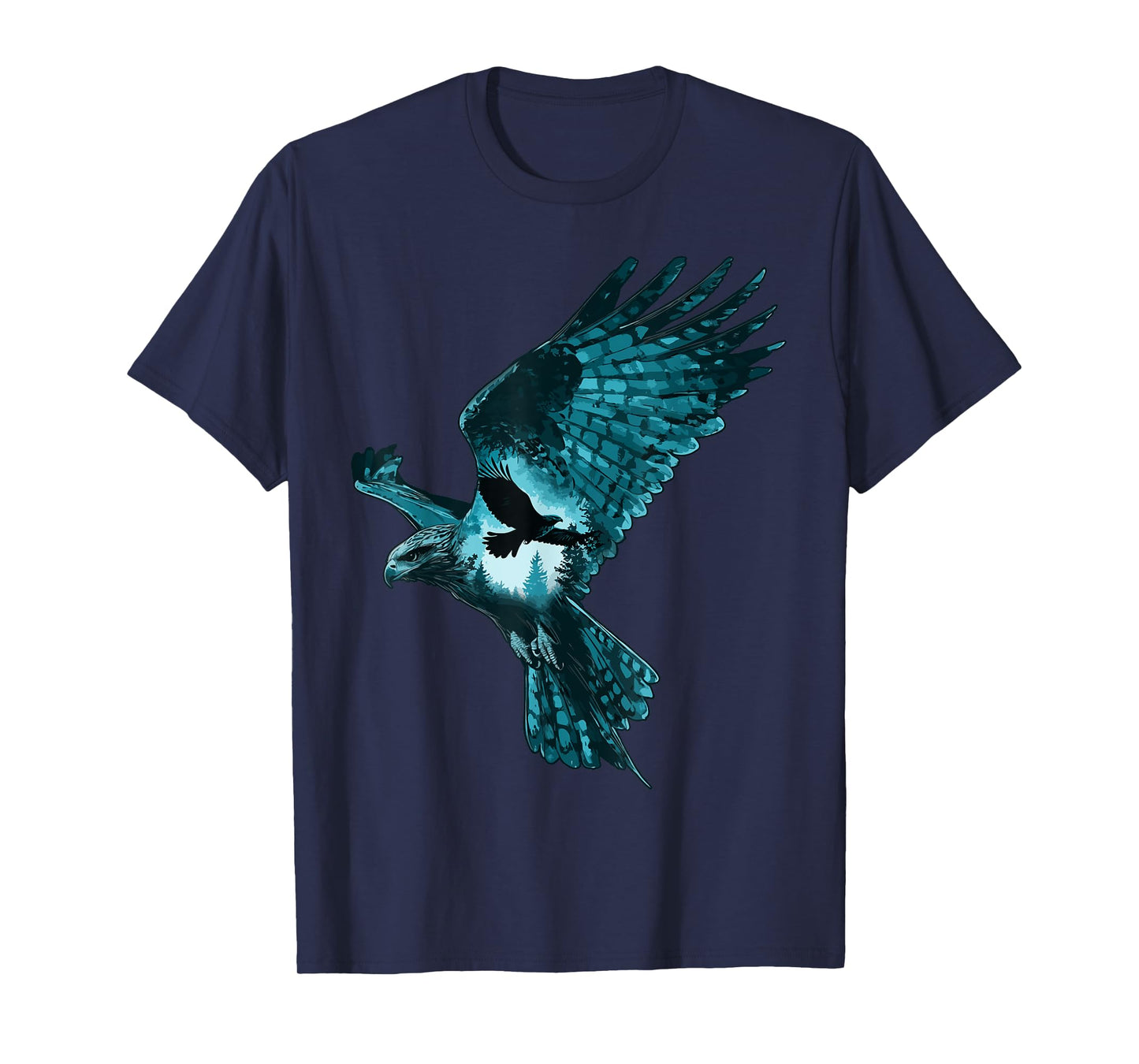 Hawk Lovers Art Design Beautiful Hawk T-Shirt