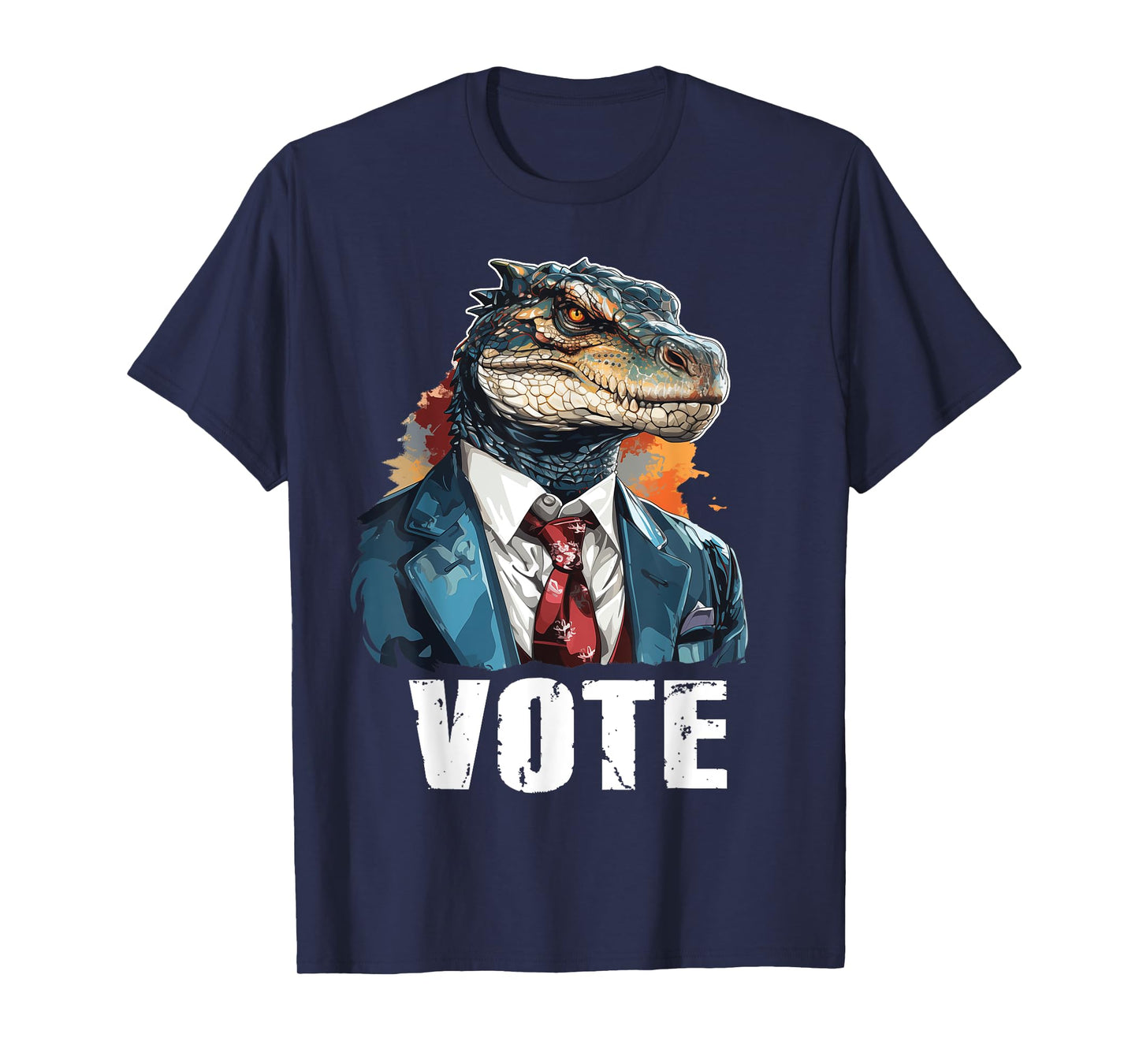 Vote - Funny Reptilian For President Election Voting Lizard T-Shirt