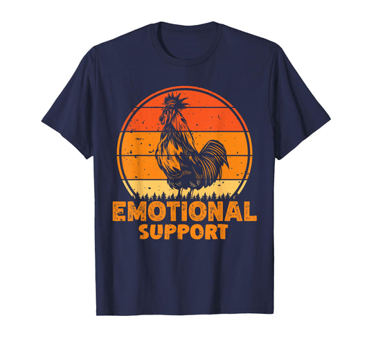 Chicken Emotional Support Cock T-Shirt