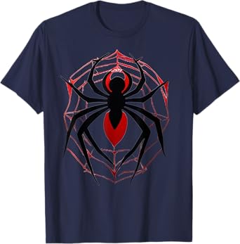 Spider Vintage Pig Spider Web Black Widow Spider Super Hero T-Shirt