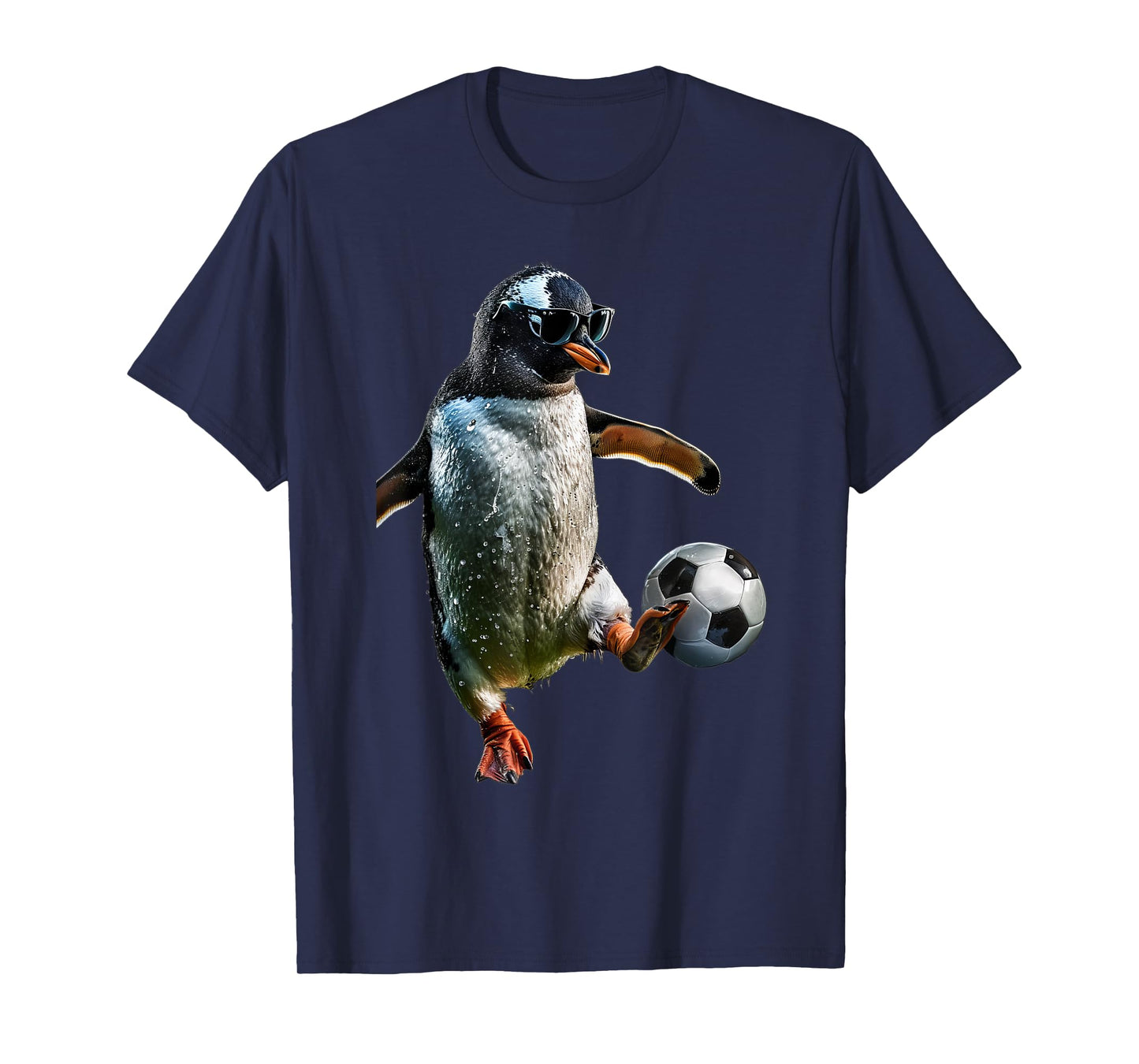 Penguin Soccer Football T-Shirt